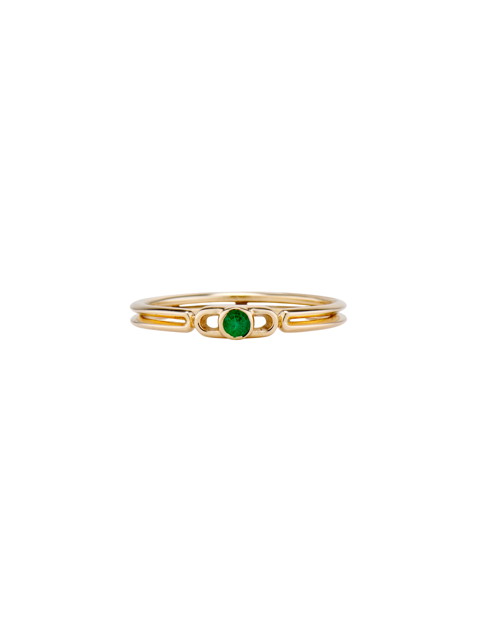 Encounter ring - emerald